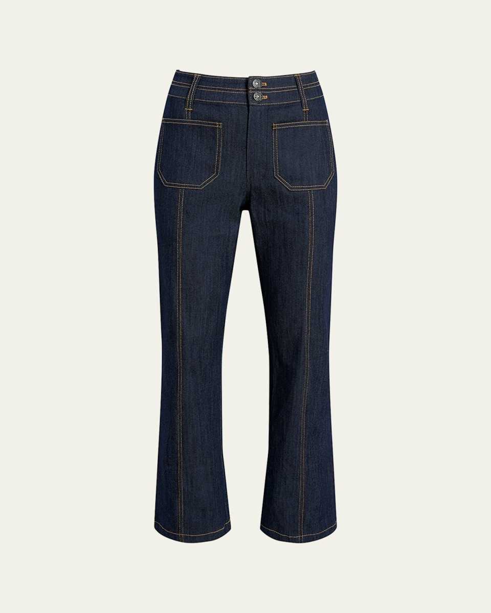 Dorothea Denim Patch Pocket Pants